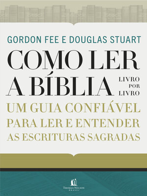 cover image of Como ler a Bíblia livro por livro